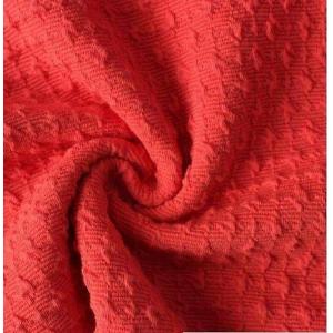 China 2018 Alanna high quality polyester bubble fabrics(Poly Jacquard Bubble Design Wholesale Fabric,dyed & bubbled polyester) on sale