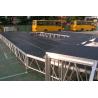 Buy cheap Portable Outdoor Stage Truss Display Aluminum Stage Platform With Adjustable from wholesalers