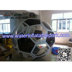 Colorful 1.0mm PVC Sphereing Ball , Football With Inflatable Balls