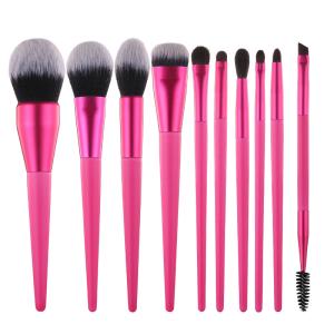 Synthetic Travel Makeup Brushes Set Colorful Makeup Brushes Set For Daily