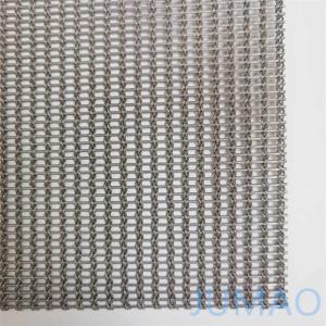 Chrome Coated Decorative Metal Architectural Mesh Panels Construction