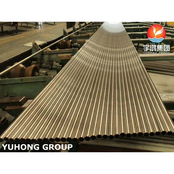 Copper Alloy Seamless Tube ASTM B111 C44300 Copper Nickel Tubing 6M/PC,12M/PC