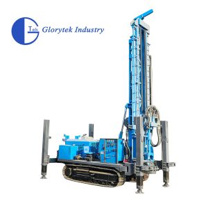 GL600S Crawler Water Well Drill Rig with 105-500mm Diameter 176kw Diesel Engine