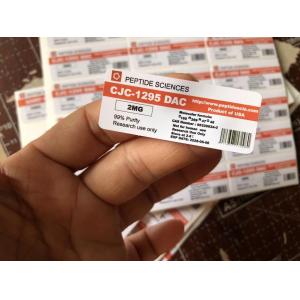 Wolverine 2ml Glass And Plastic Bottle Labels