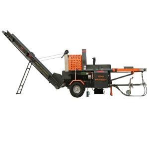 650 KG Firewood Processor Wood Log Splitting Machine Hydraulic Electric Log