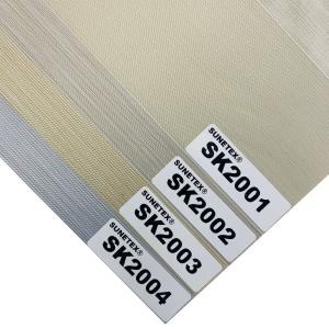 Sunetex Zebra Curtain Material Motorized Blinds Fabric 50*75mm