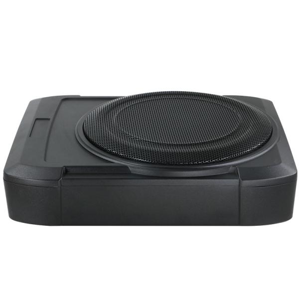 Quality New 8-Inch Ultra-Thin Car Subwoofer Amplifier Active High-Power Audio System Modified Cannon 12V 600W Subwoofer Car Audio System wholesale