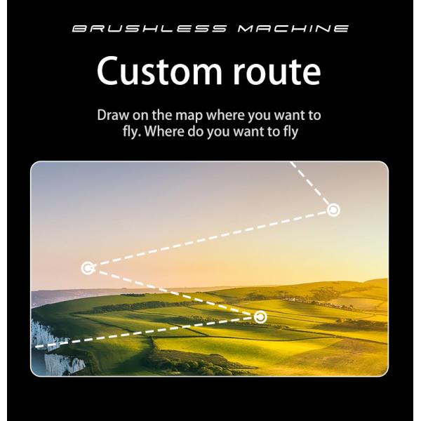 Mini Drone with 1080P Video Recording Camera 12 Minutes Flying Time 100 Meters Flying Distance Profissional FPV RC Drone