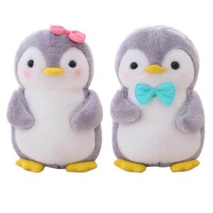 EN71 25cm 30cm Super Soft Penguin Plush Toy For Kids