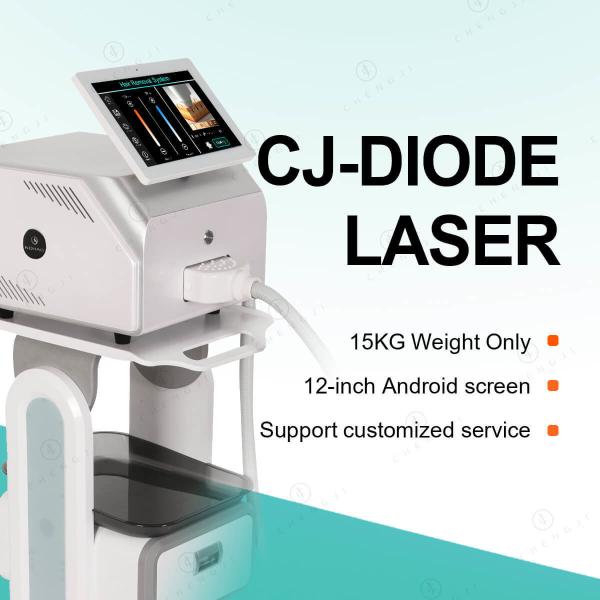 Quality 808nm Laser Hair Removal Machine Permanent Professional Diode Laser Machine 2000W wholesale