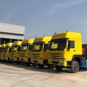 High Capability Sinotruk Howo Cng Tractor Truck Multimedia System Yes 6800x2496x
