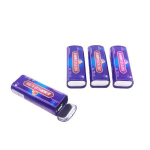 Rectangular Mini Recyclable Candy Tin Can Antique Metal Mint Tin