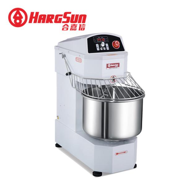 VFD Flour Heavy Duty Dough Mixer 16kg Spiral Dough Mixer Machine For Canteen