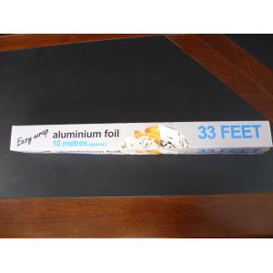 Moisture Proof Household Aluminium Foil For Food Wrapping Sliver Color