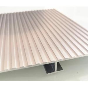 China Good Quality Silver Anodized Extruded Aluminum Decking Outdoor Aluminum Deck Framing Boards on sale