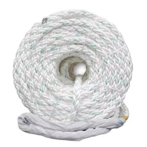 8-Ply Polyester Mooring Rope Easy to Splice Floats in Water for Commercial