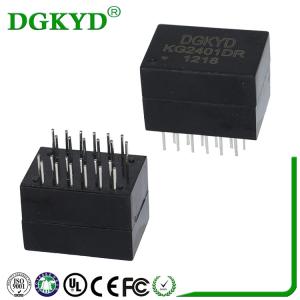 KG2401DR Dip 100/1000 Cat6 Gigabyte Ethernet Transformer Modules , 24 Pins