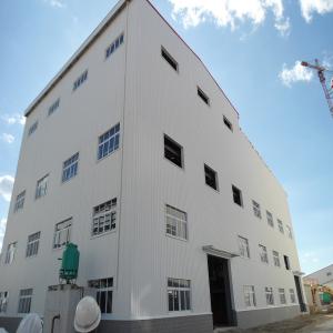 Large Span Prefab Steel Frame Building Construction Customizable Strong Strength