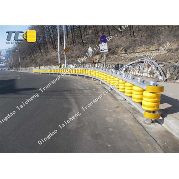 PU EVA Highway Rotating Barrier Guardrail Customization