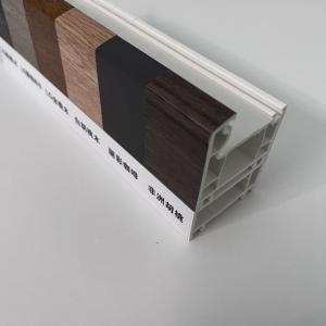 GKBM New 60B Laminated UPVC Casement Window Profiles Sound Insulation