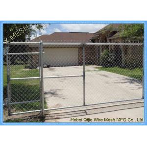 PVC-Coated Chain Link Fence in 1.8mm to 4.5mm Diameter