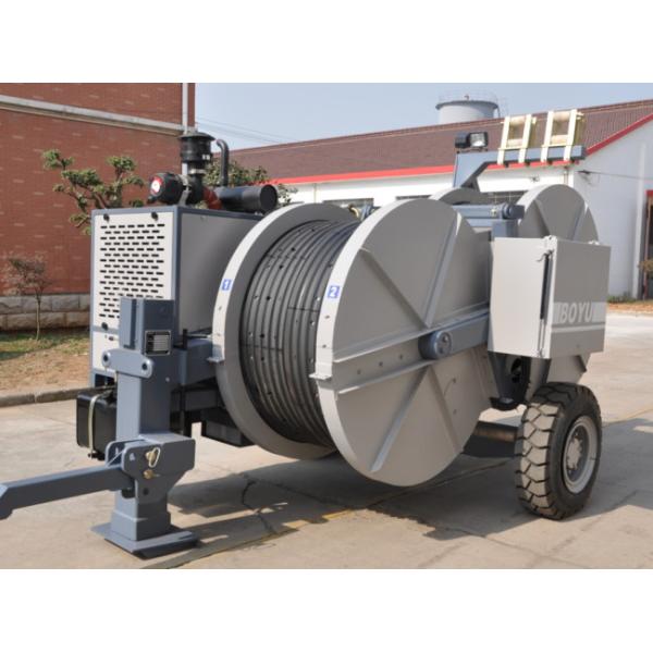 Two Rope Conductors Hydraulic Cable Tensioner 8 Ton for Overhead Transmission