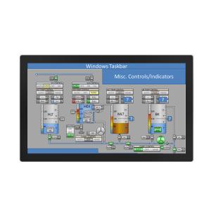 ZXTLCD 15.6 Inch Exceptional Smart Touch Industrial Control Panel Embedded