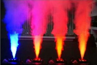 Quality High Output RGB LED Stage Fog Machine Wireless Remote Control , Oil Free Protection wholesale