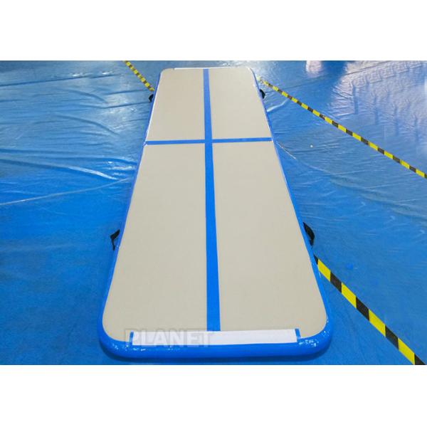 Quality Practical Inflatable Air Track Mat 3 X 1 X 0.1 M Electric Air Pump With Velcro wholesale