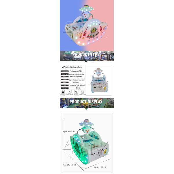 Kids Fun Hockey Game Machine Capsule Prize 2 Players With Sound Music