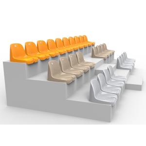 Cheap Plastic Fixed Stadium Seating Polymer Injection Mold Permanent For Outdoors for sale