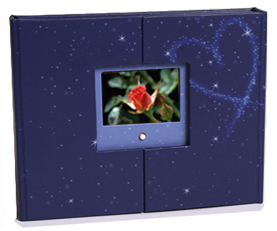 Motion sensor 4.3 inch 512M, 1G LCD Greeting Card with rechargeable lithium