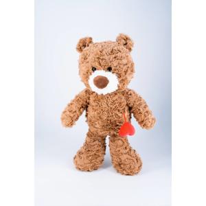 Stuffed Animal Teddy Bear, Low MOQ Super-Soft Plush Fabric Cuddly, Customized