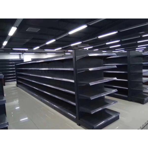 OEM Gray L Shaped Corner Shelf 82in 6 Tier Corner Shelf