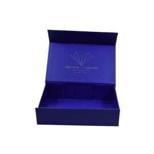 Paper Foldable Magnetic Packaging Boxes 1.0 - 3.0mm Thickness Hot Stamping