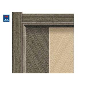 Custom Design Eco-Friendly Waterproof Pvc Veneer Modern Wood Doors Prices