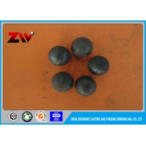 China HRC 60-68 chrome casting and forged grinding ball for gold mining on sale