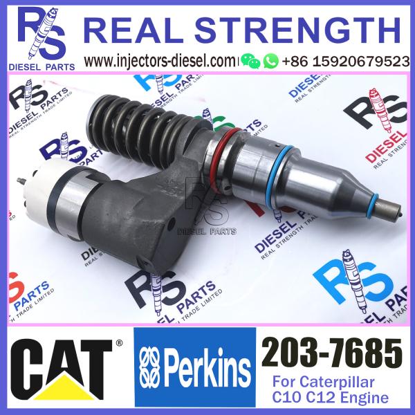 Quality 203-7685 original new Diesel Engine Fuel Injector 10R-1264 208-9160 203-7685 for Caterpillar C10 C12  engine wholesale