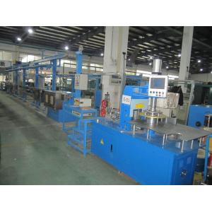 Flexible Wire Extruder Machine , Sheathed Wire Cable Extrusion Machine