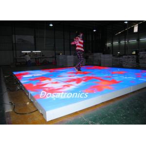 High Brightness Waterproof Led Screen Floor Tiles SMD P9mm 7000cd/㎡