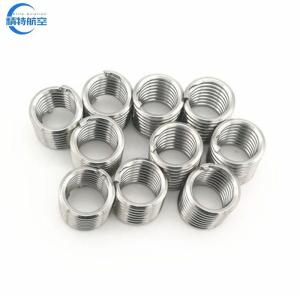 Surface Finishing Zinc Plated Fastener Wire Tangless Threaded Insert for
