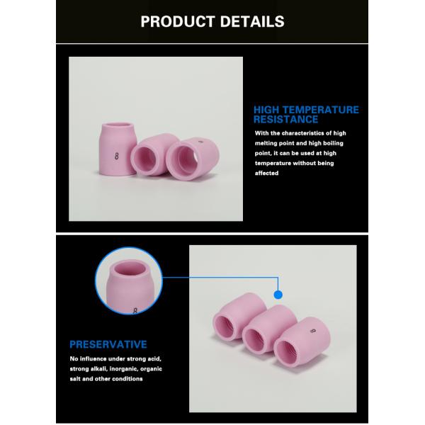 High strength 53N61S series welding ceramic nozzle