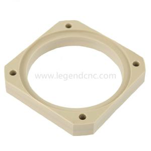 Professional Plastic Nylon CNC Machining , Pom Peek CNC Machining
