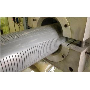 Online Full Automatic Plastic PVC/PE Pipe Slotting/Filler Machine