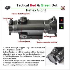 red dot sight, sight, reflex sight,red dot sight, Gun Accessories, 5 Position
