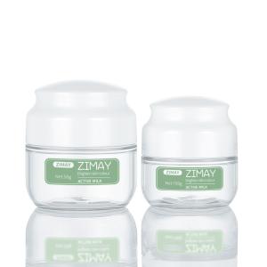 Cheap Refillable Empty Cosmetic Containers , Reusable Biodegradable Plastic Jars for sale