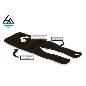 Unisex Powerlifting Knee Sleeves , Knee Compression Sleeve Running With Holes