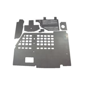 Laser Cutting Custom Sheet Metal Fabrication Aluminum Plate Material
