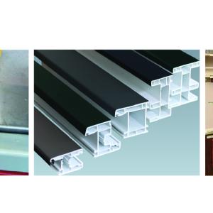 Jwell PVC Window Decoration Lines / Decoration Strips Profile Plastic Machine