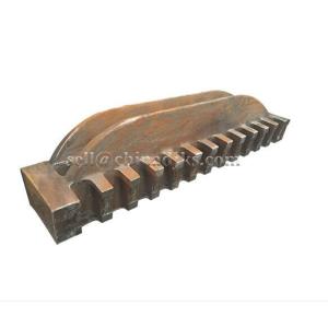 China Modified Manganese Steel Hammer Crusher Grate Wear Resistant on sale